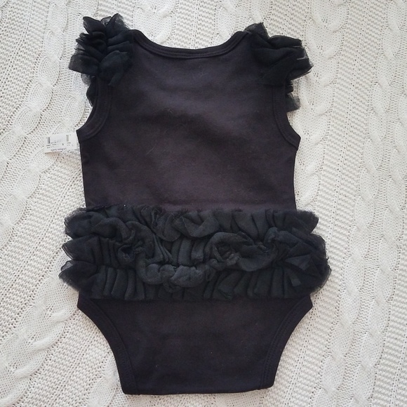 Ella jackson Little black dress ruffle romper - Picture 2 of 3